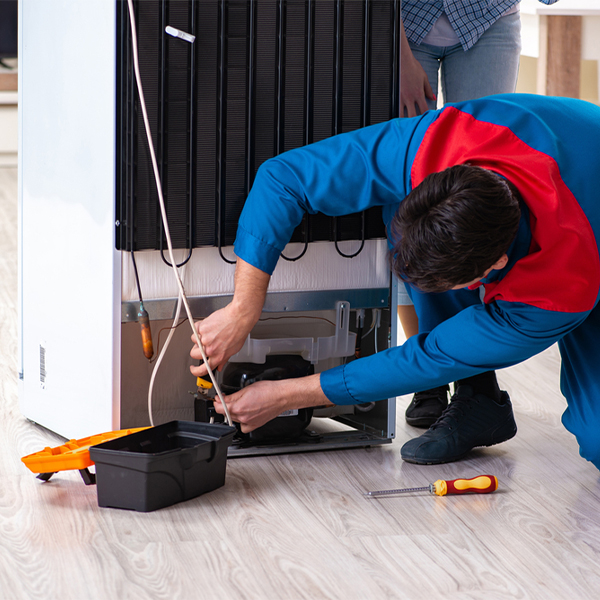 will the repair service cause any damage to my refrigerator in Navajo